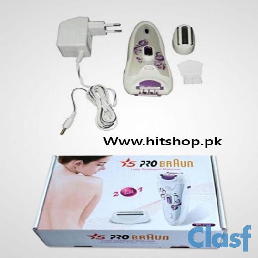 Pro Braun Rechargeable Ladies Hair Remover  2 in 1 - view 3